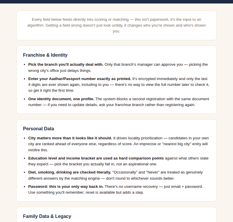 /guidelines — field-by-field scoring effects